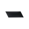 Panou tapitat ABIES herringbone-Paralelogram negru stanga R100L 30x15