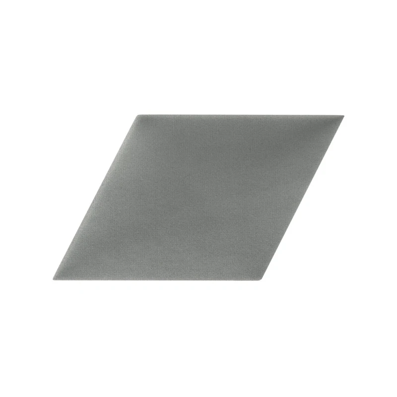 Panou tapitat ABIES herringbone-Paralelogram gri drepta R91R 30x30