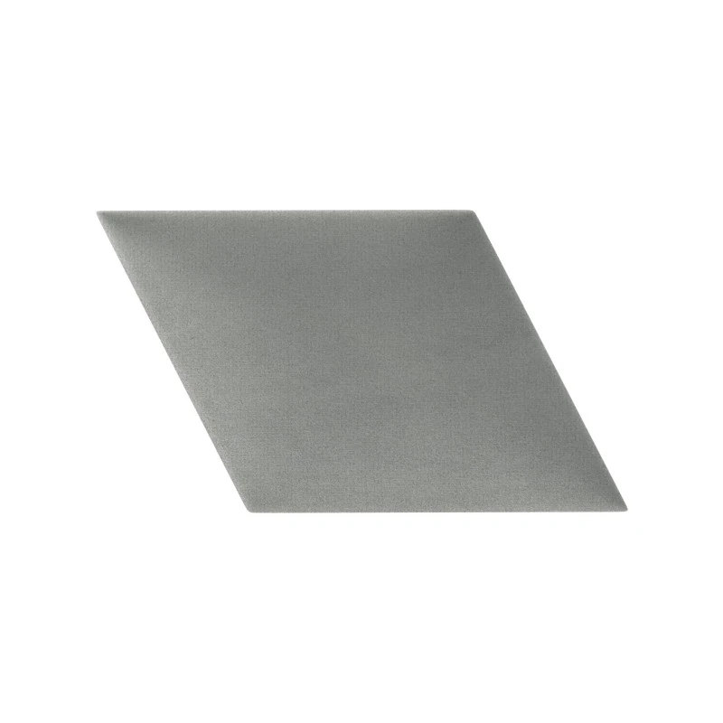 Panou tapitat ABIES herringbone-Paralelogram gri stanga R91L 30x30