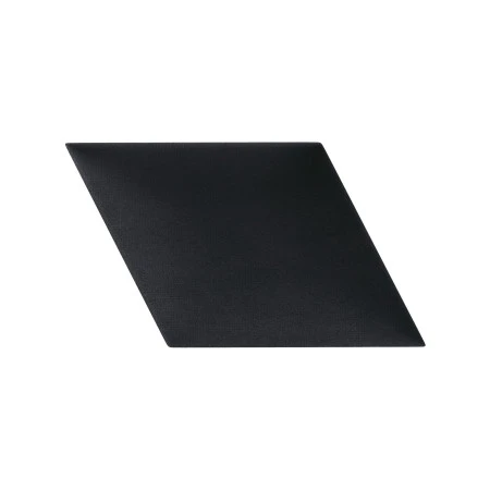 Panou tapitat ABIES herringbone-Paralelogram negru stanga R100L 30x30