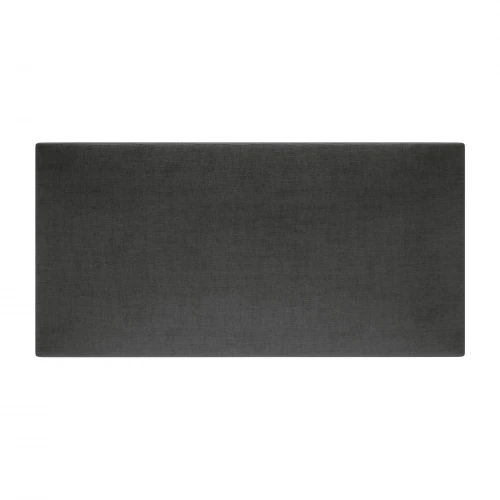 Panou tapitat BASIC 01-Dreptunghi negru K12 60x30