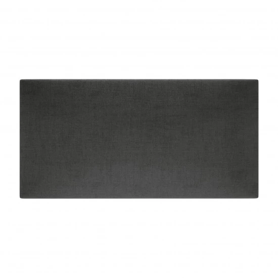 Panou tapitat BASIC 01-Dreptunghi negru K12 60x30