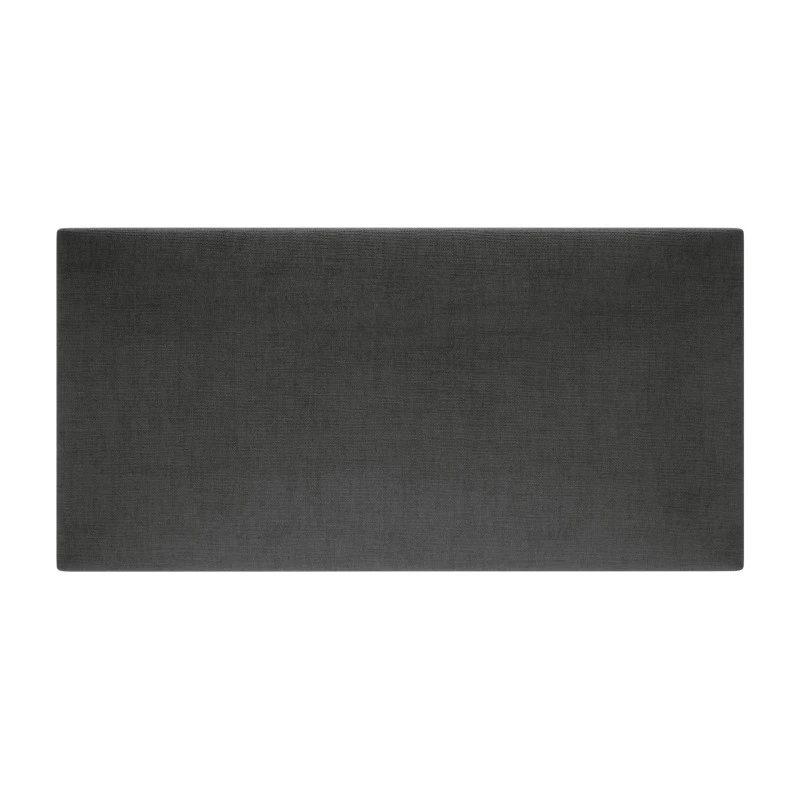 Panou tapitat BASIC 01-Dreptunghi negru K12 60x30
