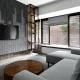 Panou tapitat BASIC 03-Dreptunghi gri K11 90x15