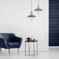 Panou tapitat BASIC 03-Dreptunghi albastru M20 90x15