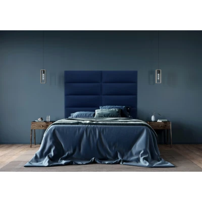 Panou tapitat BASIC PLUS-Dreptunghi albastru R81 90x30 Stegu