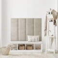 Panou tapitat BASIC PLUS-Dreptunghi bej PR21 90x30