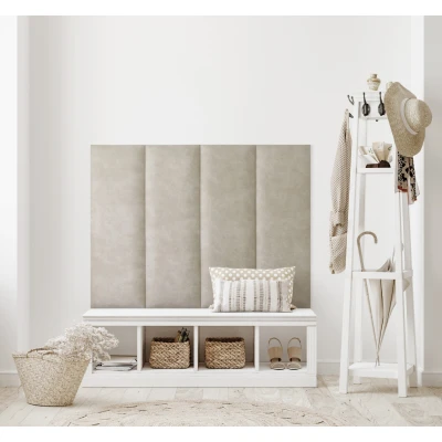 Panou tapitat BASIC PLUS-Dreptunghi bej PR21 90x30 Stegu