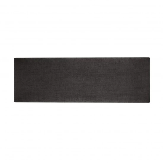 Panou tapitat BASIC PLUS-Dreptunghi negru K12 90x30