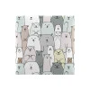 Panou tapitat PRINT KIDS PK01-Patrat model ursulet 30x30