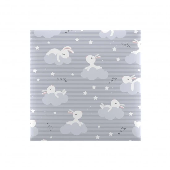 Panou tapitat PRINT KIDS PK06-Patrat model norisor 30x30 Panou tapitat PRINT KIDS PK06-Patrat model norisor 30x30