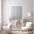 Panou tapitat PRINT KIDS PK06-Patrat model norisor 30x30