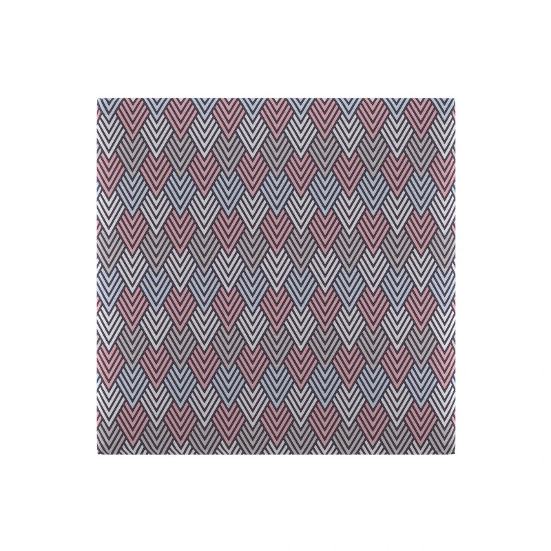 Panou tapitat PRINT 03-Patrat 30x30