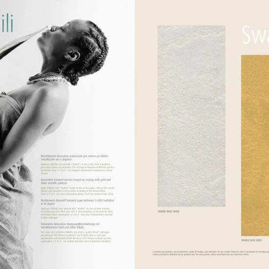  Vopsea Decorativa Silver - Swahili