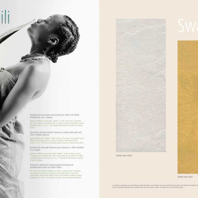  Vopsea Decorativa Silver - Swahili