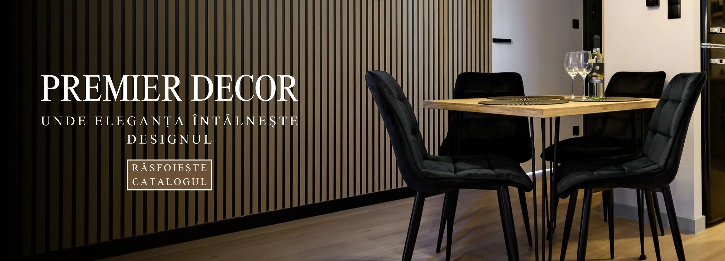 Profile decorative in interior modern