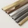 Profile U inox decorative