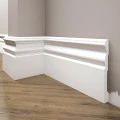 Plinta decorativa LPC09 119x15x2440 mm din duropolimer, profil clasic