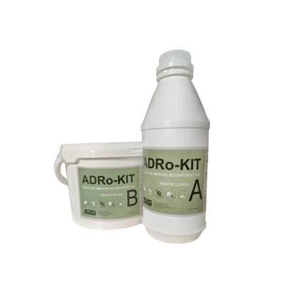 ADRo-Kit A+B 3kg - Material bicomponent pentru îmbinarea profilurilor de exterior Premier Decor