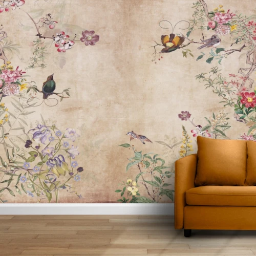 Fototapet fara imbinari Blooming Garden of Eden Fototapet fara imbinari Blooming Garden of Eden