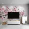 Tapet fara imbinari Aquarelle Magnolia