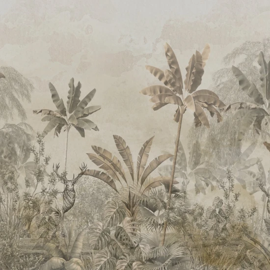 Fototapet fara imbinari Vintage Palms Fototapet fara imbinari Vintage Palms