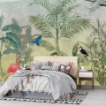 Fototapet fara imbinari Vintage Exotic Forest