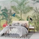 Fototapet fara imbinari Vintage Exotic Forest Fototapet fara imbinari Vintage Exotic Forest