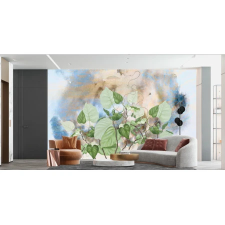 Fototapet fara imbinari Dreamy Leaves Premier Decor