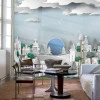Fototapet fara imbinari Dream Antiquated Night City