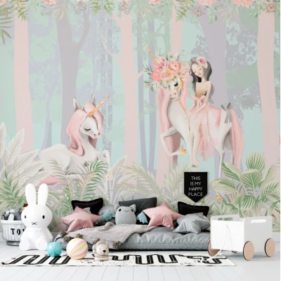 Fototapet fara imbinari Forest Fairy Premier Decor