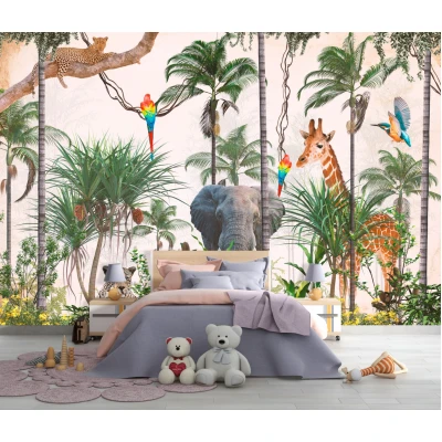 Fototapet fara imbinari African Tropical Jungle Premier Decor