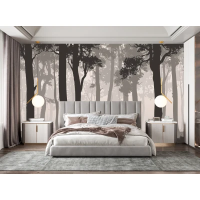 Fototapet fara imbinari Graphics Forest Premier Decor