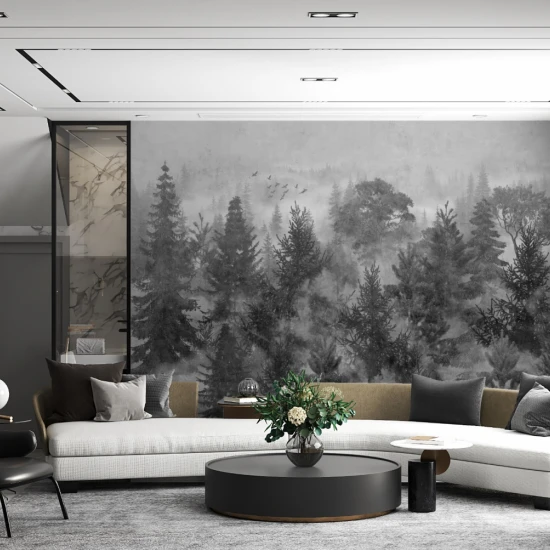 Fototapet fara imbinari Taiga