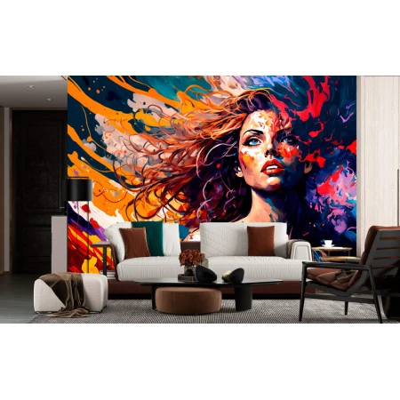 Fototapet fara imbinari Sensuality Of Colors Premier Decor