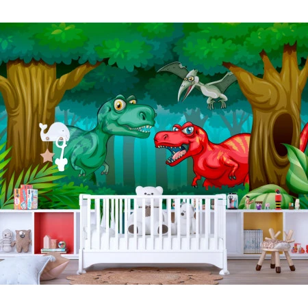 Fototapet fara imbinari Dino Premier Decor