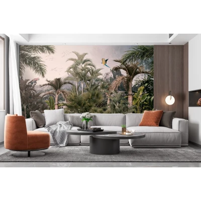 Fototapet fara imbinari Jungle At The Foot Of The Mountain Premier Decor
