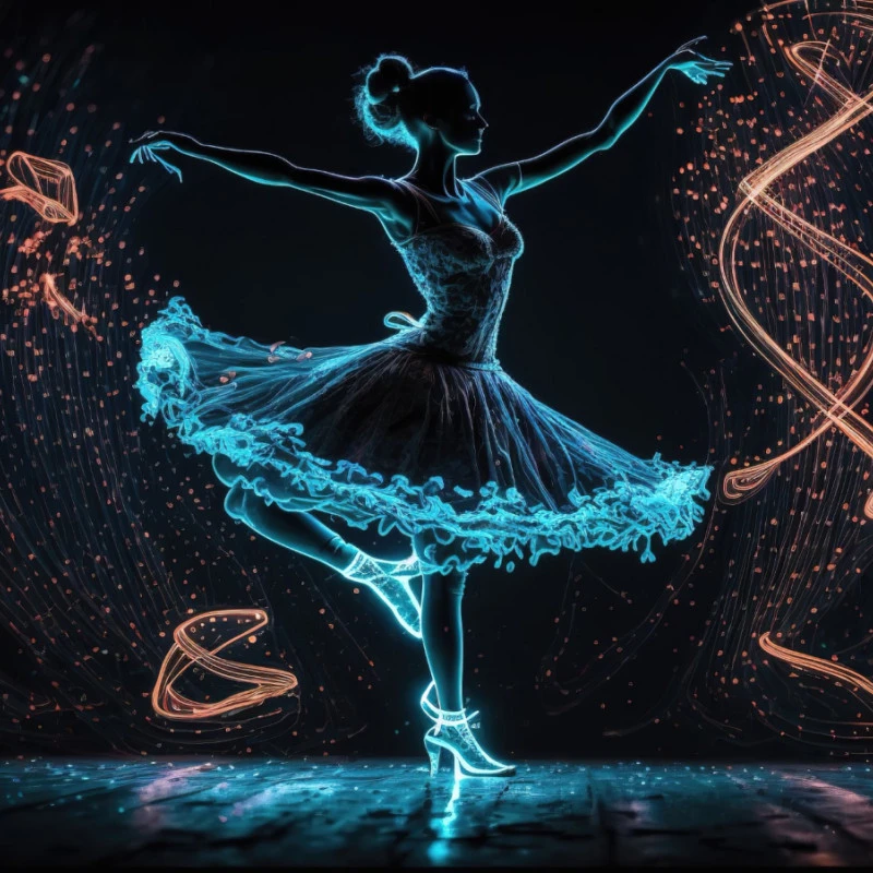 Fototapet fara imbinari  Moon Ballerina
