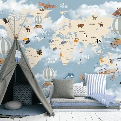 Fototapet fara imbinari Dream Educational World Premier Decor