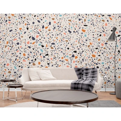 Fototapet fara imbinari Terrazzo Flooring Premier Decor