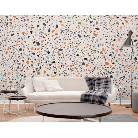 Fototapet fara imbinari Terrazzo Flooring Premier Decor