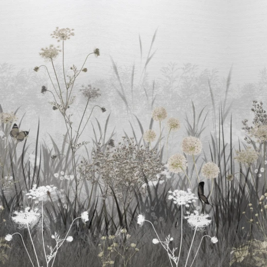 Fototapet fara imbinari Gray Grass Fototapet fara imbinari Gray Grass
