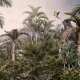Fototapet fara imbinari Jungle At The Foot Of The Mountain