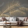 Fototapet fara imbinari  Luxury Feather Gold