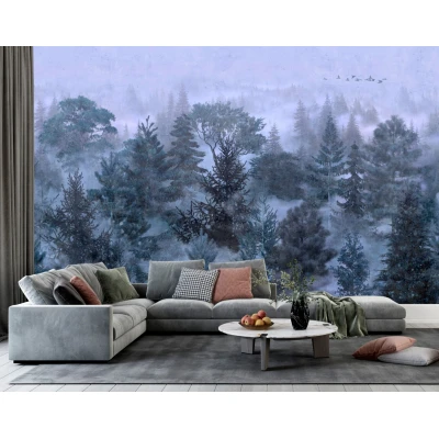 Fototapet fara imbinari Fir Forest Premier Decor