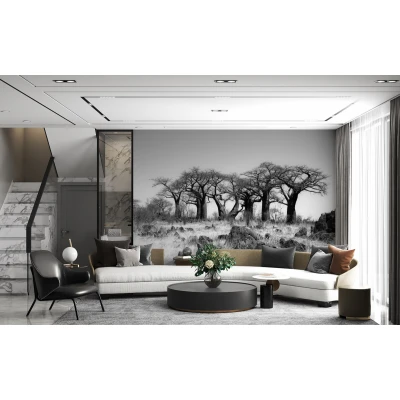 Fototapet fara imbinari Baobab Paradise Premier Decor