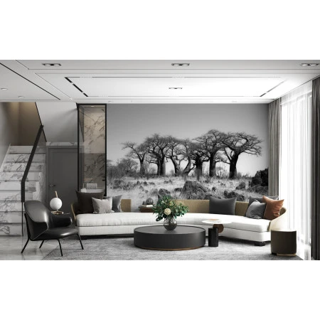 Fototapet fara imbinari Baobab Paradise Premier Decor
