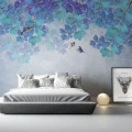 Fototapet fara imbinari Blue Paint