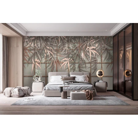 Fototapet fara imbinari Bamboo Premier Decor