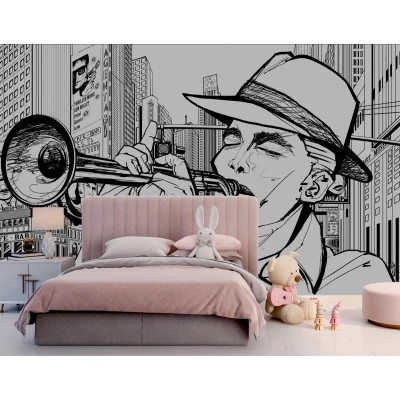 Fototapet fara imbinari Jazz Premier Decor